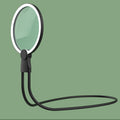 LED Light Charging Handheld HD Magnifier